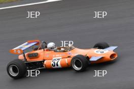 Silverstone Classic 2019 37 SMALL Lincoln, GB, Brabham BT30 At the Home of British Motorsport. 26-28 July 2019 Free for editorial use only  Photo credit – JEP