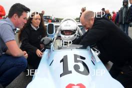 Silverstone Classic 2019 15 FISHER Terry, GB, Chevron B40 At the Home of British Motorsport. 26-28 July 2019 Free for editorial use only  Photo credit – JEP