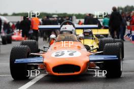 Silverstone Classic 2019 37 SMALL Lincoln, GB, Brabham BT30 At the Home of British Motorsport. 26-28 July 2019 Free for editorial use only  Photo credit – JEP