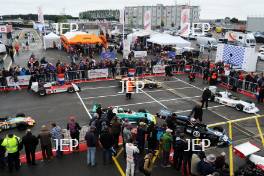 Silverstone Classic 2019 Assembly Area At the Home of British Motorsport. 26-28 July 2019 Free for editorial use only  Photo credit – JEP