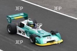 Silverstone Classic 2019 20 FISH Simon, GB, Chevron B42 At the Home of British Motorsport. 26-28 July 2019 Free for editorial use only  Photo credit – JEP