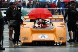 Silverstone Classic 2019 8 FORWARD Dean, GB, Mclaren M8F At the Home of British Motorsport. 26-28 July 2019 Free for editorial use only  Photo credit – JEP