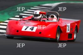 Silverstone Classic 2019 74 OLLEY Stuart, GB, ROWLEY Iain, GB, Tiga SC79 At the Home of British Motorsport. 26-28 July 2019 Free for editorial use only  Photo credit – JEP