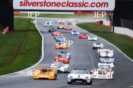 Silverstone Classic 2019 Aston Martin Safety Car At the Home of British Motorsport. 26-28 July 2019 Free for editorial use only  Photo credit – JEP