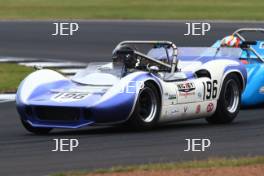 Silverstone Classic 2019 John SPIERS McLaren Elva M1B At the Home of British Motorsport. 26-28 July 2019 Free for editorial use only  Photo credit – JEP