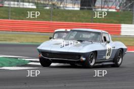 Silverstone Classic 2019 30 ATTARD Marco, GB, INGRAM Tom, GB, Chevrolet Corvette Stingray At the Home of British Motorsport. 26-28 July 2019 Free for editorial use only  Photo credit – JEP