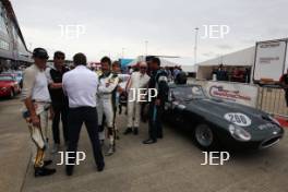 Silverstone Classic 2019 266 MCFADDEN Niall, IE, MURRAY Niall, IE, Jaguar E-Type At the Home of British Motorsport. 26-28 July 2019 Free for editorial use only  Photo credit – JEP