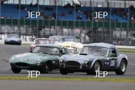 Silverstone Classic 2019 151 YATES Jason, GB, TWYMAN Joe, GB, AC Cobra At the Home of British Motorsport. 26-28 July 2019 Free for editorial use only  Photo credit – JEP