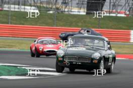 Silverstone Classic 2019 Roderick SMITH MGB At the Home of British Motorsport. 26-28 July 2019 Free for editorial use only  Photo credit – JEP