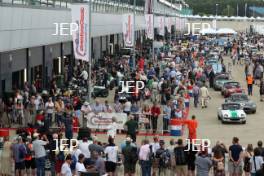 Silverstone Classic 2019 Assembly Area At the Home of British Motorsport. 26-28 July 2019 Free for editorial use only  Photo credit – JEP