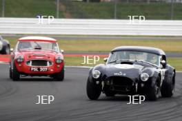 Silverstone Classic 2019 COOK / STANLEY Shelby Cobra 289 At the Home of British Motorsport. 26-28 July 2019 Free for editorial use only  Photo credit – JEP