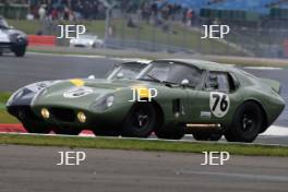 Silverstone Classic 2019 76 HART David, NL, HART Olivier, NL, AC Cobra Daytona Coupe At the Home of British Motorsport. 26-28 July 2019 Free for editorial use only  Photo credit – JEP