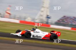 Silverstone Classic 2019 77 HARTLEY Steve, GB, McLaren MP4/1 At the Home of British Motorsport. 26-28 July 2019 Free for editorial use only  Photo credit – JEP 