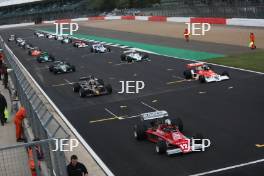 Silverstone Classic 2019 Grid At the Home of British Motorsport. 26-28 July 2019 Free for editorial use only  Photo credit – JEP 