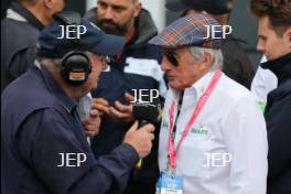 Silverstone Classic 2019 Sir Jackie Stewart At the Home of British Motorsport. 26-28 July 2019 Free for editorial use only  Photo credit – JEP 