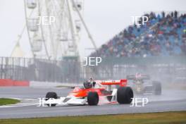 Silverstone Classic 2019 Michael LYONS McLaren M26 At the Home of British Motorsport. 26-28 July 2019 Free for editorial use only  Photo credit – JEP 