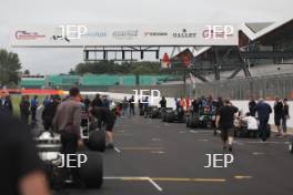 Silverstone Classic 2019 Grid At the Home of British Motorsport. 26-28 July 2019 Free for editorial use only  Photo credit – JEP 