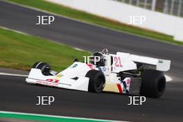 Silverstone Classic 2019 21 HADDON Andrew, GB, Hesketh 308C At the Home of British Motorsport. 26-28 July 2019 Free for editorial use only  Photo credit – JEP 