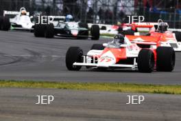 Silverstone Classic 2019 77 HARTLEY Steve, GB, McLaren MP4/1 At the Home of British Motorsport. 26-28 July 2019 Free for editorial use only  Photo credit – JEP 