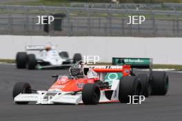 Silverstone Classic 2019 Michael LYONS McLaren M26 At the Home of British Motorsport. 26-28 July 2019 Free for editorial use only  Photo credit – JEP 