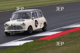 Silverstone Classic 2019 142 MORGAN Chris, GB, Austin Mini Cooper S At the Home of British Motorsport. 26-28 July 2019 Free for editorial use only  Photo credit – JEP