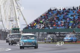 Silverstone Classic 2019 101 WOODROW Stephen, GB, Morris Mini Cooper S At the Home of British Motorsport. 26-28 July 2019 Free for editorial use only  Photo credit – JEP