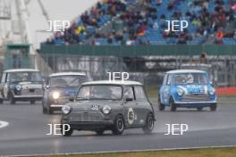 Silverstone Classic 2019 45 OGDEN David, GB, Austin Mini Cooper S At the Home of British Motorsport. 26-28 July 2019 Free for editorial use only  Photo credit – JEP