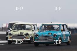 Silverstone Classic 2019 82 DEATH Harvey, GB, Austin Mini Cooper S At the Home of British Motorsport. 26-28 July 2019 Free for editorial use only  Photo credit – JEP