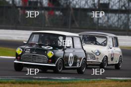 Silverstone Classic 2019 11 CHURCHILL Graham, GB, Austin Mini Cooper S At the Home of British Motorsport. 26-28 July 2019 Free for editorial use only  Photo credit – JEP