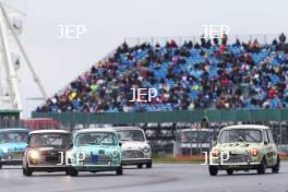 Silverstone Classic 2019 44 CAINE Michael, GB, Austin Mini Cooper S At the Home of British Motorsport. 26-28 July 2019 Free for editorial use only  Photo credit – JEP