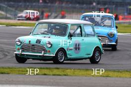 Silverstone Classic 2019 44 CAINE Michael, GB, Austin Mini Cooper S At the Home of British Motorsport. 26-28 July 2019 Free for editorial use only  Photo credit – JEP