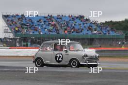 Silverstone Classic 2019 72 HARRISON Andy, GB, Morris Mini Cooper S At the Home of British Motorsport. 26-28 July 2019 Free for editorial use only  Photo credit – JEP