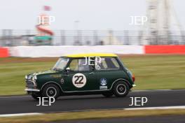 Silverstone Classic 2019 Ellie BIRCHENHOUGH Austin Mini Cooper S At the Home of British Motorsport. 26-28 July 2019 Free for editorial use only  Photo credit – JEP