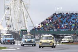 Silverstone Classic 2019 28 LOW Raymond, GB, Morris Mini Cooper S At the Home of British Motorsport. 26-28 July 2019 Free for editorial use only  Photo credit – JEP