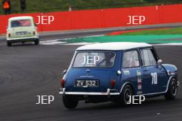 Silverstone Classic 2019 70 JONES David, GB, Morris Mini Cooper S At the Home of British Motorsport. 26-28 July 2019 Free for editorial use only  Photo credit – JEP