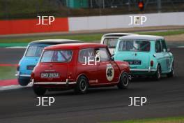 Silverstone Classic 2019 46 CURLEY Ian, GB, Austin Mini Cooper S At the Home of British Motorsport. 26-28 July 2019 Free for editorial use only  Photo credit – JEP