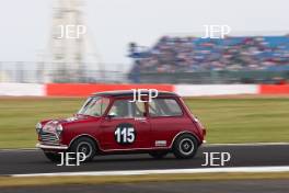 Silverstone Classic 2019 115 HOUSE Philip, GB, Morris Mini Cooper S At the Home of British Motorsport. 26-28 July 2019 Free for editorial use only  Photo credit – JEP