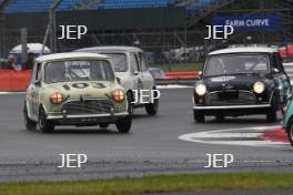 Silverstone Classic 2019 103 WATTS Patrick, GB, Austin Mini Cooper S At the Home of British Motorsport. 26-28 July 2019 Free for editorial use only  Photo credit – JEP