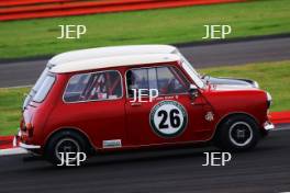 Silverstone Classic 2019 26 GRANT John, GB, Austin Mini Cooper S At the Home of British Motorsport. 26-28 July 2019 Free for editorial use only  Photo credit – JEP