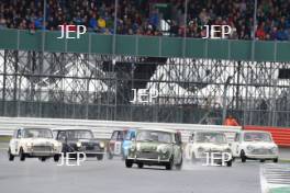 Silverstone Classic 2019 76 MORGAN Adam, GB, Morris Mini Cooper S At the Home of British Motorsport. 26-28 July 2019 Free for editorial use only  Photo credit – JEP