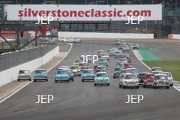 Silverstone Classic 2019 Mini Start At the Home of British Motorsport. 26-28 July 2019 Free for editorial use only  Photo credit – JEP