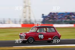 Silverstone Classic 2019 115 HOUSE Philip, GB, Morris Mini Cooper S At the Home of British Motorsport. 26-28 July 2019 Free for editorial use only  Photo credit – JEP