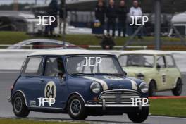 Silverstone Classic 2019 84 JONES Steve, GB, Morris Mini Cooper S At the Home of British Motorsport. 26-28 July 2019 Free for editorial use only  Photo credit – JEP