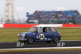 Silverstone Classic 2019 84 JONES Steve, GB, Morris Mini Cooper S At the Home of British Motorsport. 26-28 July 2019 Free for editorial use only  Photo credit – JEP