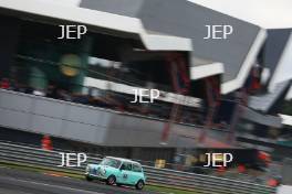 Silverstone Classic 2019 44 CAINE Michael, GB, Austin Mini Cooper S At the Home of British Motorsport. 26-28 July 2019 Free for editorial use only  Photo credit – JEP