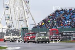 Silverstone Classic 2019 76 MORGAN Adam, GB, Morris Mini Cooper S At the Home of British Motorsport. 26-28 July 2019 Free for editorial use only  Photo credit – JEP