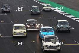 Silverstone Classic 2019 142 MORGAN Chris, GB, Austin Mini Cooper S At the Home of British Motorsport. 26-28 July 2019 Free for editorial use only  Photo credit – JEP