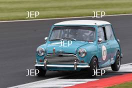 Silverstone Classic 2019 101 WOODROW Stephen, GB, Morris Mini Cooper S At the Home of British Motorsport. 26-28 July 2019 Free for editorial use only  Photo credit – JEP