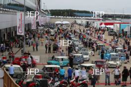 Silverstone Classic 2019 Assembly Area At the Home of British Motorsport. 26-28 July 2019 Free for editorial use only  Photo credit – JEP