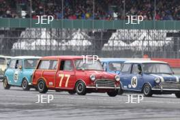 Silverstone Classic 2019 77 BURNETT Mark, GB, Austin Mini Countryman At the Home of British Motorsport. 26-28 July 2019 Free for editorial use only  Photo credit – JEP